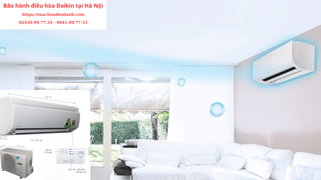 Trung tâm bảo hành điều hòa Daikin tại Hà Nội Chuyên Nghiệp
