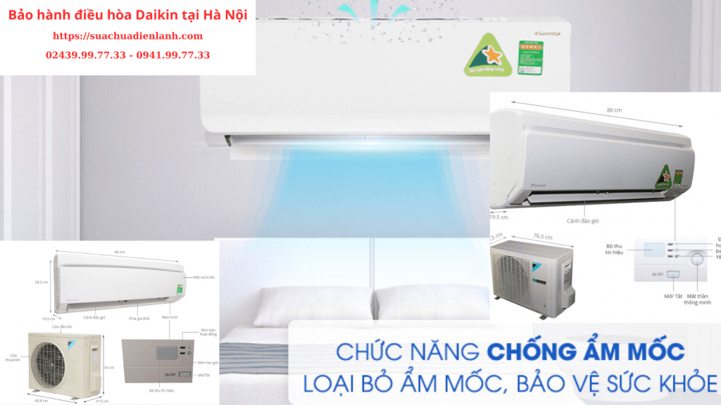 Trung tâm bảo hành điều hòa Daikin tại Hà Nội Chuyên Nghiệp