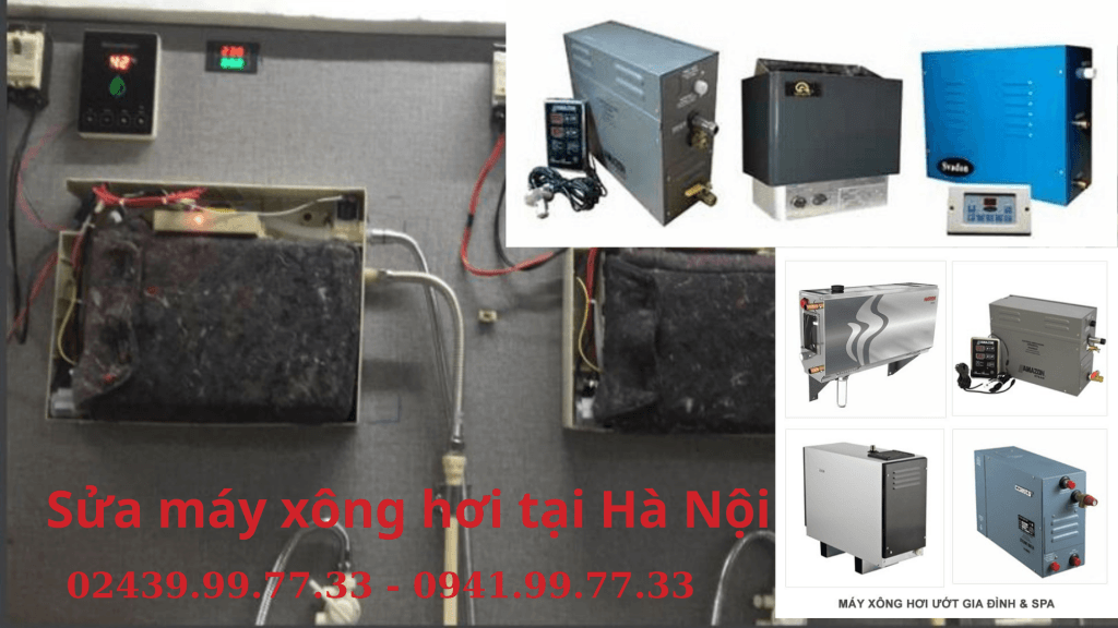 Một số lỗi thường gặp ở máy xông hơi