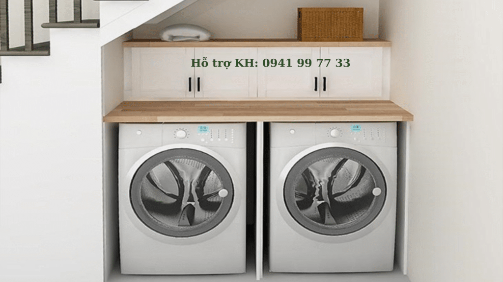Chọn vị trí lắp đặt máy giặt giúp máy chạy bền lâu