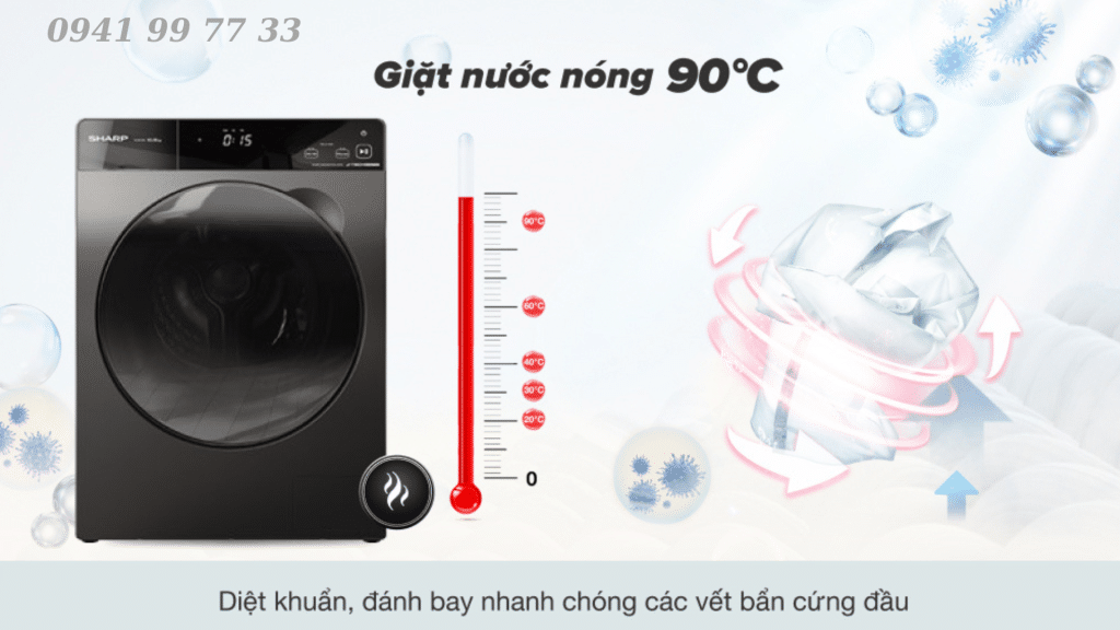 Cách sửa lỗi E2 trên máy giặt Sharp