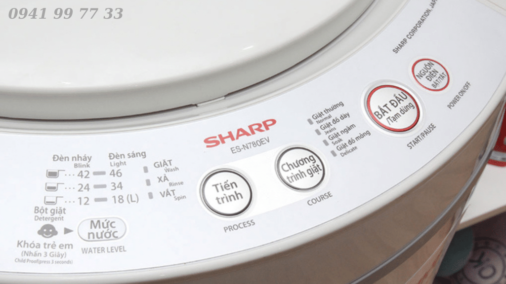 Cách sửa lỗi E2 trên máy giặt Sharp