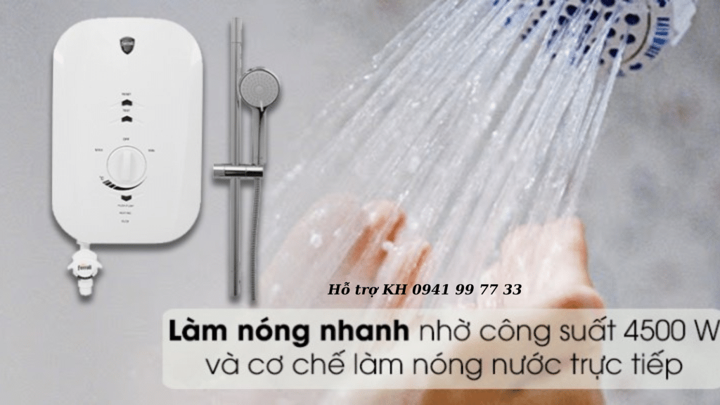 Nên mua máy nước nóng trực tiếp hay gián tiếp