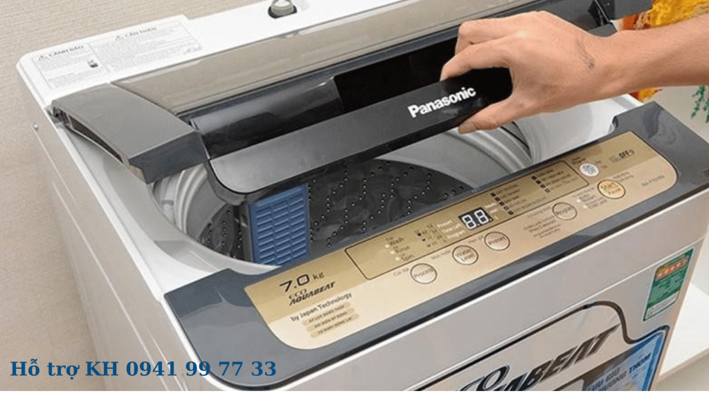Cách sửa máy giặt Panasonic báo lỗi U12