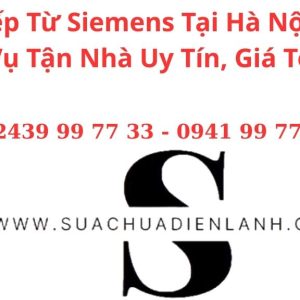 Sửa Bếp Từ Siemens Tại Hà Nội – Dịch Vụ Tận Nhà Uy Tín, Giá Tốt