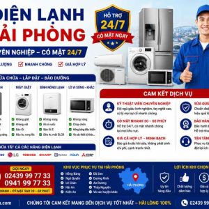 Sửa Điện Lạnh Tại Hải Phòng Uy Tín Chuyên Nghiệp 24/7