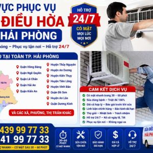 Sửa Điều Hòa Tại Hải Phòng Chuyên Nghiệp – Hỗ Trợ 24/7