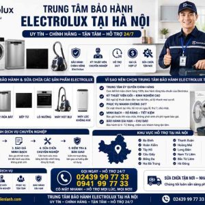 Trung Tâm Bảo Hành Electrolux Tại Hà Nội Uy Tín Chuyên Nghiệp 24/7